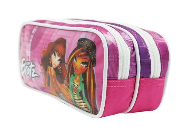 Kit Mochila Escolar Original Bratz Paris Tamanho G Colorizi - 6