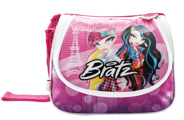 Kit Mochila Escolar Original Bratz Paris Tamanho G Colorizi - 7