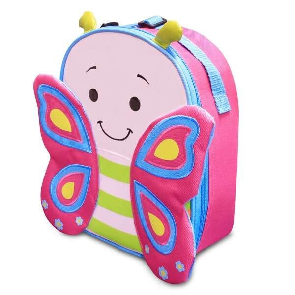 Kit Mochila, Lancheira E Copo Anti. Borboleta Comtac Kids - 6