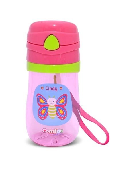 Kit Mochila, Lancheira E Copo Anti. Borboleta Comtac Kids - 3