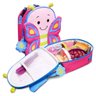 Kit Mochila, Lancheira E Copo Anti. Borboleta Comtac Kids - 7