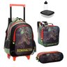 Kit Mochilete Dinossauro 2 Em 1 Tamanho Grande Com Rodinhas - 1