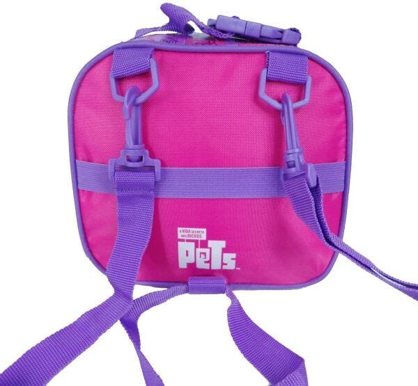 Kit Mochila G com rodinhas e lancheira Pets Gidget DMW 30367 - 5