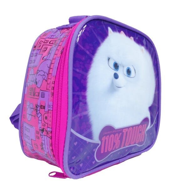 Kit Mochila G com rodinhas e lancheira Pets Gidget DMW 30367 - 2