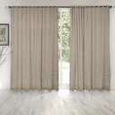 Ver imagem 1 de Cortina Marrom Renda C/ Forro Sala Roseiral 3,50x 2,20Alt