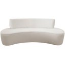 Ver imagem 2 de Sofá Mônaco 2 Lugares 150cm Off White Bouclé