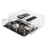 ORGANIZADOR ACRÍLICO DE MESA OU CABECEIRA RELÓGIOS COM GAVETA Centauri Acrílicos ORG-M-CV - 6
