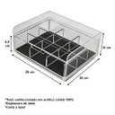 Ver imagem 5 de ORGANIZADOR ACRÍLICO DE MESA OU CABECEIRA RELÓGIOS COM GAVETA Centauri Acrílicos ORG-M-CV