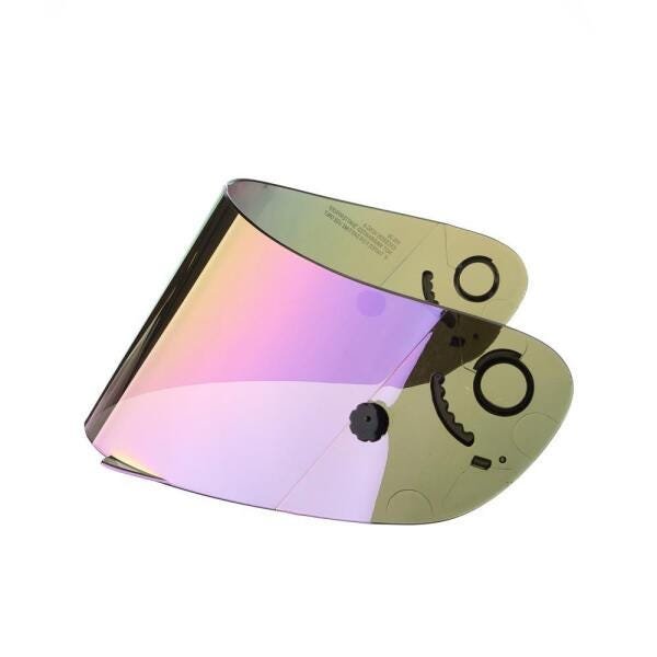 Viseira Capacete Texx Azul Iridium Mod. Flash (Tear Off) - 1