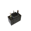 Ver imagem 4 de Gabinete Banheiro Armario Cuba Pia 100% Mdf - Udine 40 Cm
