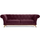 Ver imagem 5 de Sofá Império 02 Lugares 180cm Veludo Roxo - Nexta Casa