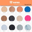 Ver imagem 2 de Painel Ripado Versátil Modular: Kit 10 Unid. 90x27cm Larg. (2,43m²) Talatto Painéis Preto Tx