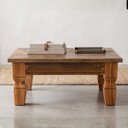 Ver imagem 7 de Mesa de Centro Sala Madeira Maciça Retangular Rústica Grande