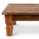Ver imagem 3 de Mesa de Centro Sala Madeira Maciça Retangular Rústica Grande