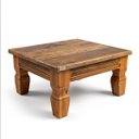 Ver imagem 2 de Mesa de Centro Sala Madeira Maciça Retangular Rústica Grande