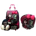 Ver imagem 1 de Kit Monster High 17z Sestini : Mochila Rodinhas E Lancheira