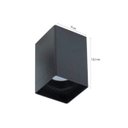 Ver imagem 2 de Spot Sobrepor Quadrado Preto Mr16 Direcionavel Gu10 Zan38