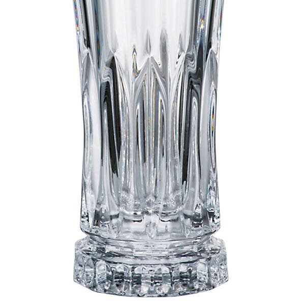 Vaso Decorar Bohemia Ótima Qualidade Cristal Resistente 30cm - 3