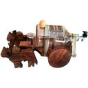Ver imagem 1 de Pingometro Rústico da Roça Decorativo Carroça de Boi da Cachaça - Vinho