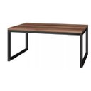 Ver imagem 2 de Mesa Centro Sala Pés de Ferro Tampo Mdf 80x40 Amadeirado