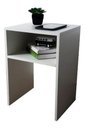 Ver imagem 1 de Mesa De Cabeceira Em Mdf Branco