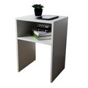 Ver imagem 3 de Mesa De Cabeceira Em Mdf Branco