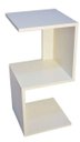 Ver imagem 2 de Mesa De Cabeceira Em S Branco Em Mdf Tx 60x25x25