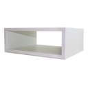 Ver imagem 1 de Mesa de Cabeceira Branca Suspensa em Mdf 35x13x30