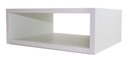 Ver imagem 1 de Mesa de Cabeceira Branca Suspensa em Mdf 35x13x30