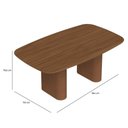 Ver imagem 6 de Mesa de Jantar Retangular para 6 Lugares Lintz 184 cm