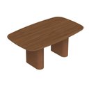 Ver imagem 2 de Mesa de Jantar Retangular para 6 Lugares Lintz 184 cm