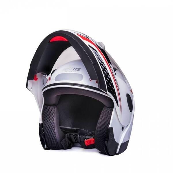 Capacete Taurus Zarref Grafic Branco 58 - 1
