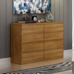 Cômoda com 08 Gavetas Bello Novo Horizonte Cumaru Novo Horizonte - 3 Cômoda com 08 Gavetas Bello Novo Horizonte Cumaru Novo Horizonte - 3