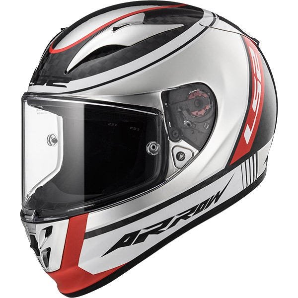 Capacete LS2 FF323 Arrow Carbono Indy Cromado com Pinlock 62 - 1