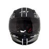 Capacete Sky Antares Preto Fosco Transfer Branco 56 - 4