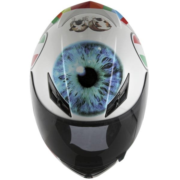 Capacete Agv Cap K3 Valentinos Eye Replica 58/M - 5