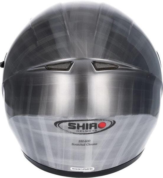Capacete Shiro Sh-600 - Scratched Chrome Tamanho 56 - 4