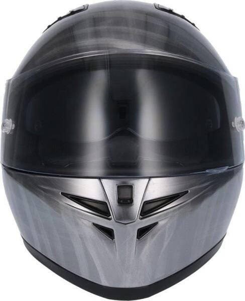 Capacete Shiro Sh-600 - Scratched Chrome Tamanho 56 - 2