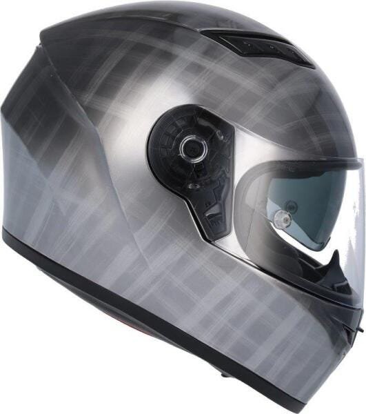 Capacete Shiro Sh-600 - Scratched Chrome Tamanho 56 - 3