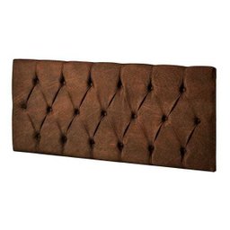 Cabeceira Intense Casal 1.4 Suede Marrom - 2