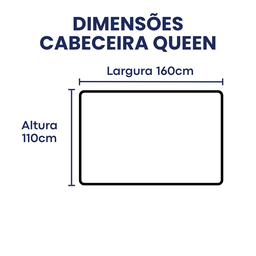 Conjunto Cabeceira Casal Queen + Calçadeira Baú Sofia 160cm Marrom - 4