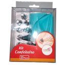 Ver imagem 2 de Kit Confeiteiro 15 Peças - Aço Inox 12 Bicos Prático Bolo