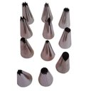 Ver imagem 1 de Kit Confeiteiro 15 Peças - Aço Inox 12 Bicos Prático Bolo