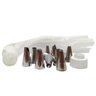 Kit Confeiteiro 15 Peças - Aço Inox 12 Bicos Prático Bolo - 4