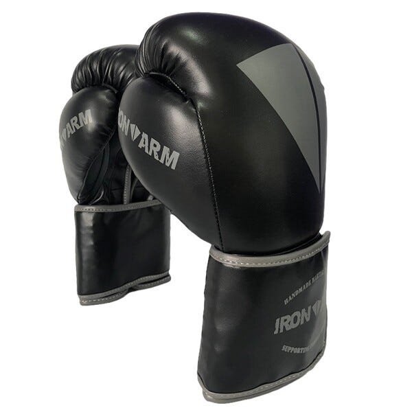 Luva Boxe Muay Thai Kit com Bandagem e Protetor Bucal Iron Arm - 2