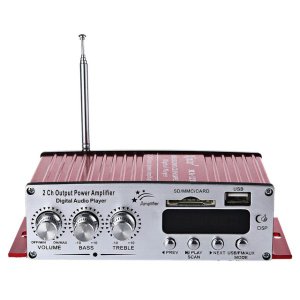 Amplificador de som com 2 canais Kinder 40 RMS