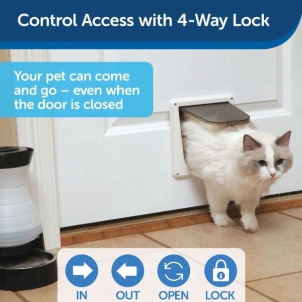 Porta Cat Com Travamento De 4 Fases - PetSafe - 4