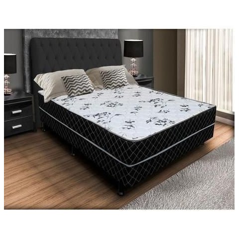 Cama Box Casal Conjugada Ortopédico (5cm) Colchão Dos Sonhos