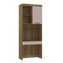 Ver imagem 5 de Guarda Roupa Modulado de Solteiro Paris Avelã Cinammon 5 Peças - Luciane Paris Avelã Cinammon