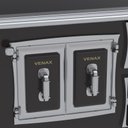 Ver imagem 2 de Fogao a Lenha GII N 1 Sec Xviii Premium Preto Sd